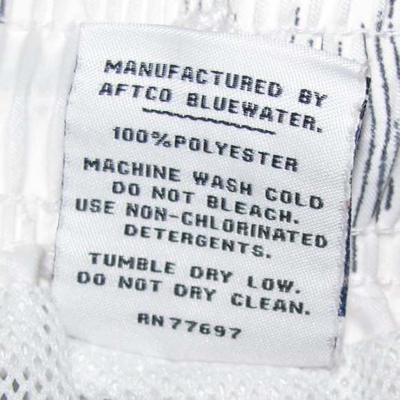 Mens Guy Harvey Blue White Fish Swordfish Lined Board Shorts Size Extra Large XL - Picture 7 of 7